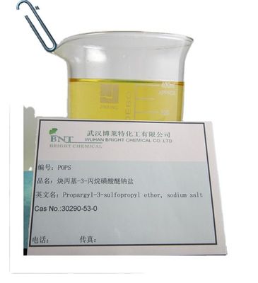 45% ニッケル塗装 Brightener POPS CAS No. 30290-53-0 淡い黄色の液体